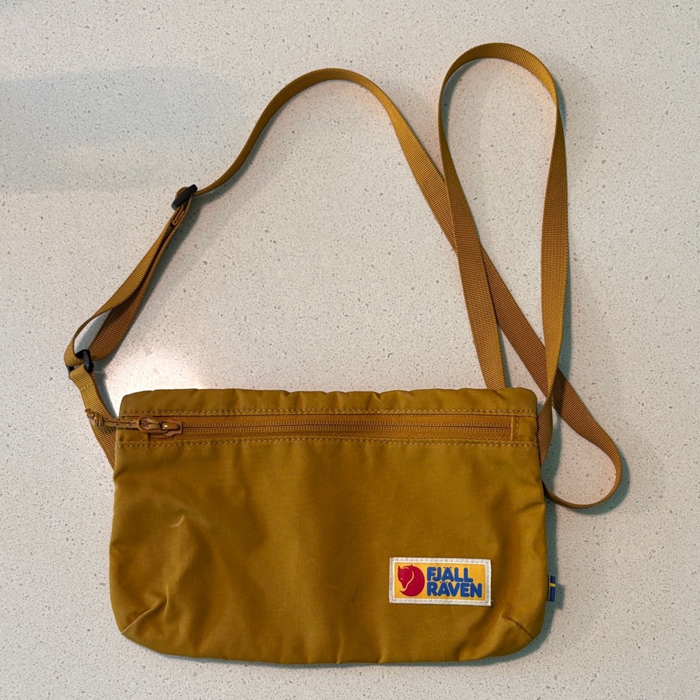 Fjällräven Mustard Crossbody Bag